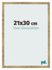 Cornice 21x30cm Oro Antico MDF Bologna Davanti Dimensione | Yourdecoration.it