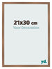 Cornice 21x30cm Rame Decorativo MDF Bologna Davanti Dimensione | Yourdecoration.it