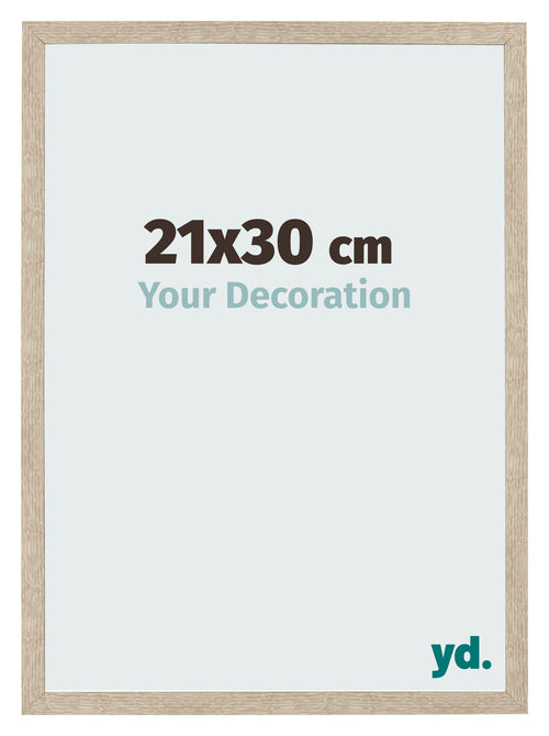 Cornice 21x30cm Rovere MDF Bologna Davanti Dimensione | Yourdecoration.it