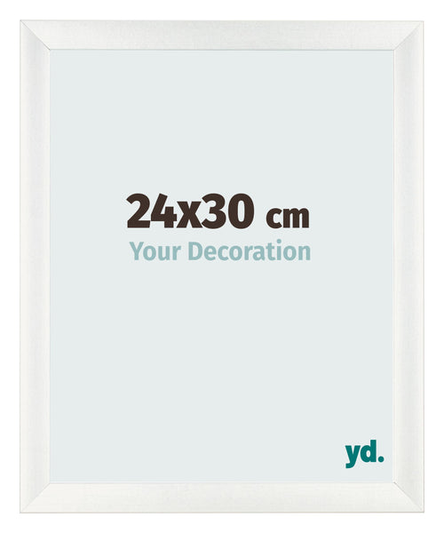 Cornice 24x30cm Bianco Vintage MDF Pisa Davanti Dimensione | Yourdecoration.it