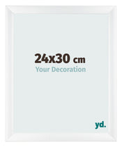 Cornice 24x30cm Bianco Vintage MDF Pisa Davanti Dimensione | Yourdecoration.it
