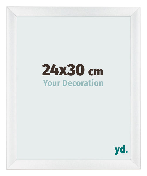Cornice 24x30cm Bianco Vintage MDF Pisa Davanti Dimensione | Yourdecoration.it