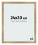 Cornice 24x30cm Oro Antico MDF Bologna Davanti Dimensione | Yourdecoration.it