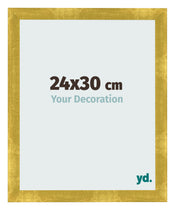 Cornice 24x30cm Oro Vintage MDF Pisa Davanti Dimensione | Yourdecoration.it