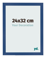 Cornice 24x32 cm Blu Scuro MDF Bologna Davanti Dimensione | Yourdecoration.it