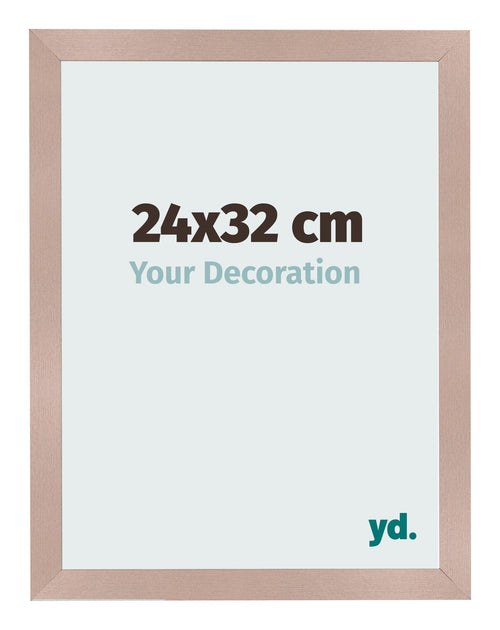 Cornice 24x32 cm Rosa Antico MDF Bologna Davanti Dimensione | Yourdecoration.it