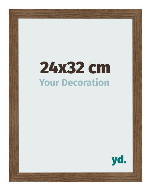 Cornice 24x32 cm Rovere Rustico MDF Bologna Davanti Dimensione | Yourdecoration.it