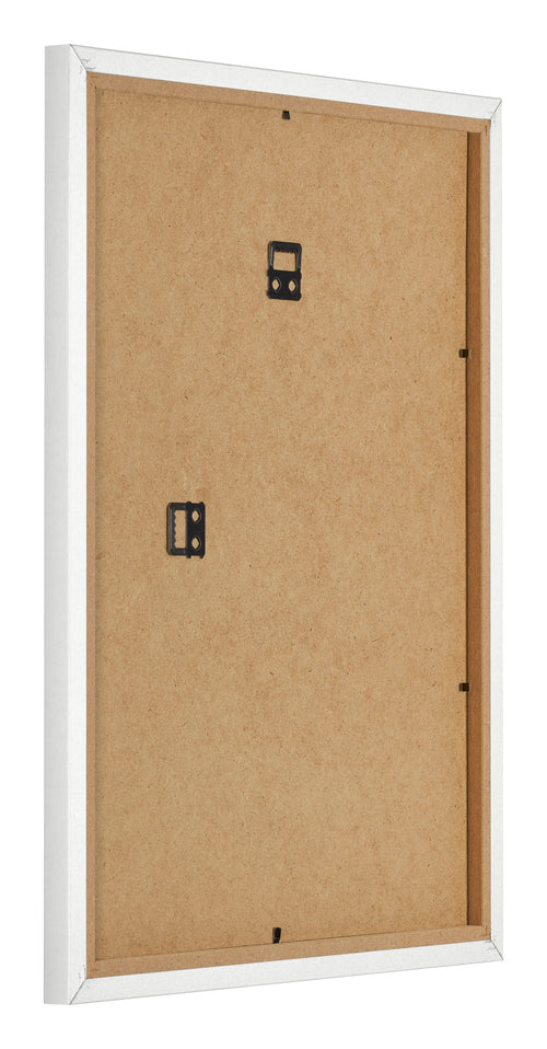 Cornice 24x32cm Bianco Lucente MDF Bologna Retro Obliquo | Yourdecoration.it