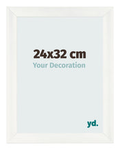 Cornice 24x32cm Bianco Vintage MDF Pisa Davanti Dimensione | Yourdecoration.it