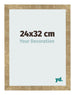 Cornice 24x32cm Oro Antico MDF Bologna Davanti Dimensione | Yourdecoration.it
