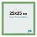 Cornice 25x25 cm Verde MDF Bologna Davanti Dimensione | Yourdecoration.it