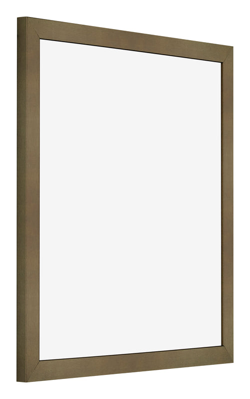 Cornice 25x25cm Bronzo Decorativo MDF Bologna Davanti Obliquo | Yourdecoration.it