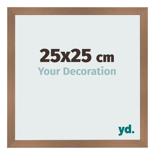 Cornice 25x25cm Rame Decorativo MDF Bologna Davanti Dimensione | Yourdecoration.it