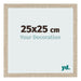 Cornice 25x25cm Rovere MDF Bologna Davanti Dimensione | Yourdecoration.it