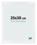 Cornice 25x30cm Bianco Vintage MDF Pisa Davanti Dimensione | Yourdecoration.it