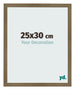 Cornice 25x30cm Bronzo Decorativo MDF Bologna Davanti Dimensione | Yourdecoration.it