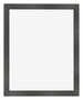 Cornice 25x30cm Nero Argento Lucido MDF Pisa Davanti | Yourdecoration.it