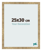 Cornice 25x30cm Oro Antico MDF Bologna Davanti Dimensione | Yourdecoration.it