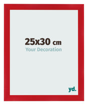 Cornice 25x30cm Rosso MDF Pisa Davanti Dimensione | Yourdecoration.it