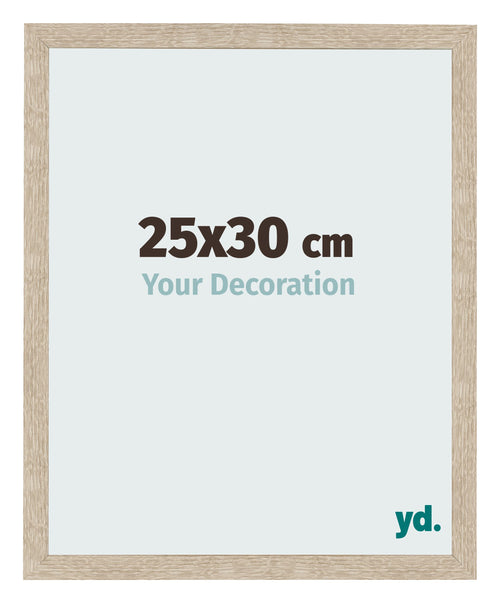Cornice 25x30cm Rovere MDF Bologna Davanti Dimensione | Yourdecoration.it