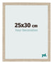 Cornice 25x30cm Rovere MDF Bologna Davanti Dimensione | Yourdecoration.it