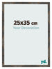 Cornice 25x35 cm Metallo Ossidato MDF Bologna Davanti Dimensione | Yourdecoration.it