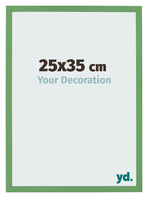 Cornice 25x35 cm Verde MDF Bologna Davanti Dimensione | Yourdecoration.it