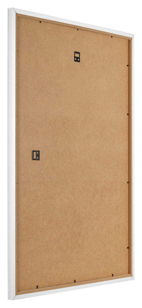 Cornice 25x35cm Bianco Opaco MDF Bologna Retro Obliquo | Yourdecoration.it
