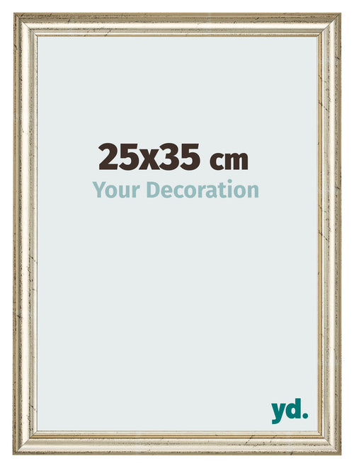 Cornice 25x35cm Lucentezza Metallica MDF Lazio Davanti Dimensione | Yourdecoration.it