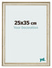 Cornice 25x35cm Lucentezza Metallica MDF Lazio Davanti Dimensione | Yourdecoration.it