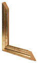 Cornice 25x35cm Oro Antico MDF Lazio Dettaglio Intersezione | Yourdecoration.it