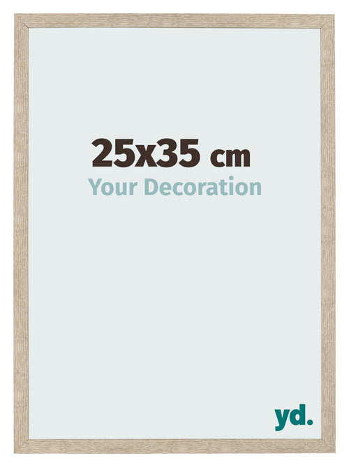 Cornice 25x35cm Rovere MDF Bologna Davanti Dimensione | Yourdecoration.it