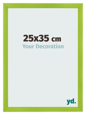 Cornice 25x35cm Verde MDF Pisa Davanti Dimensione | Yourdecoration.it