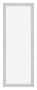 Cornice 25x75cm Acciaio Inox MDF Bologna Davanti | Yourdecoration.it