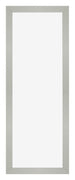 Cornice 25x75cm Argento Opaco MDF Bologna Davanti | Yourdecoration.it