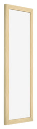 Cornice 25x75cm Faggio Decorativo MDF Bologna Davanti Obliquo | Yourdecoration.it