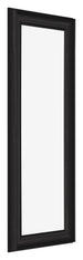 Cornice 25x75cm Grana Di Legno Nero MDF Lazio Davanti Obliquo | Yourdecoration.it