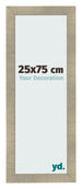 Cornice 25x75cm Oro Vintage MDF Pisa Davanti Dimensione | Yourdecoration.it
