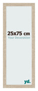 Cornice 25x75cm Rovere MDF Bologna Davanti Dimensione | Yourdecoration.it