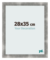 Cornice 28x35cm Metallo Vintage MDF Pisa Davanti Dimensione | Yourdecoration.it