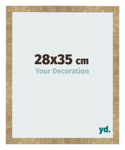 Cornice 28x35cm Oro Antico MDF Bologna Davanti Dimensione | Yourdecoration.it