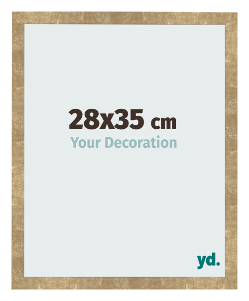Cornice 28x35cm Oro Antico MDF Bologna Davanti Dimensione | Yourdecoration.it