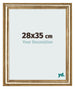 Cornice 28x35cm Oro Antico MDF Lazio Davanti Dimensione | Yourdecoration.it