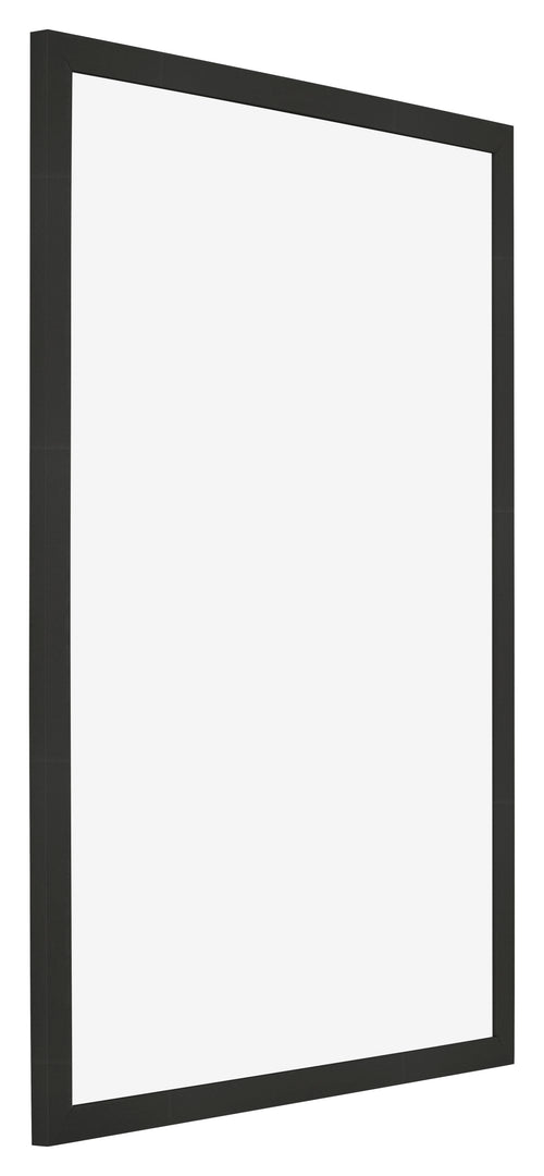 Cornice 29 7x42cm A3 Grana Di Legno Nero MDF Bologna Davanti Obliquo | Yourdecoration.it