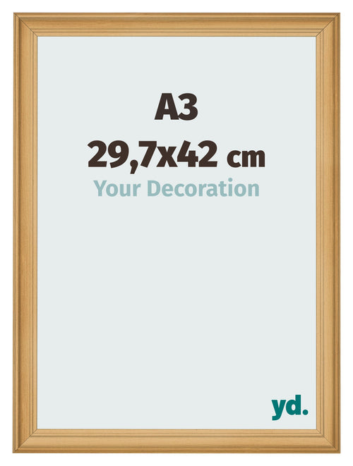 Cornice 29 7x42cm A3 Veta De Pino MDF Lazio Davanti Dimensione | Yourdecoration.it