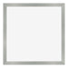 Cornice 30x30cm Alluminio Spazzolato MDF Bologna Davanti | Yourdecoration.it