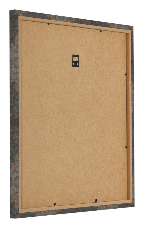 Cornice 30x30cm Metallo Ossidato MDF Bologna Retro Obliquo | Yourdecoration.it