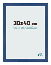 Cornice 30x40 cm Blu Scuro MDF Bologna Davanti Dimensione | Yourdecoration.it
