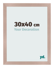 Cornice 30x40 cm Rosa Antico MDF Bologna Davanti Dimensione | Yourdecoration.it