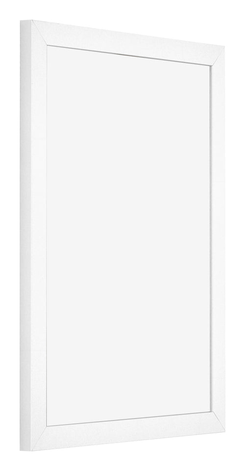Cornice 30x40cm Bianco Opaco MDF Bologna Davanti Obliquo | Yourdecoration.it